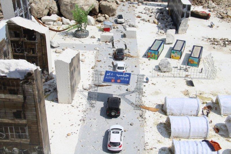 Hollanda'da Halep'i Yaşa minyatür sergisi