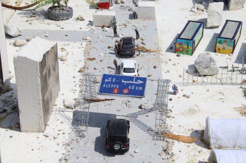 Hollanda'da Halep'i Yaşa minyatür sergisi