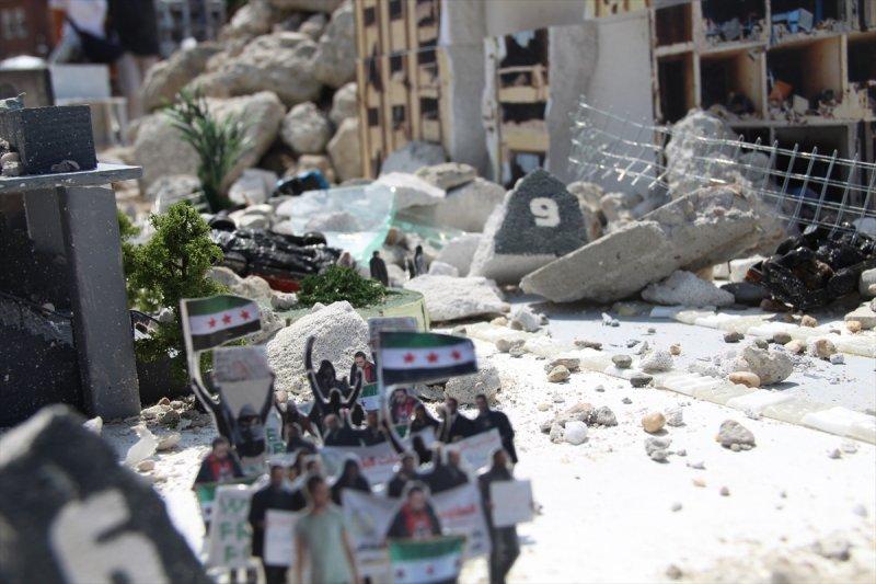 Hollanda'da Halep'i Yaşa minyatür sergisi