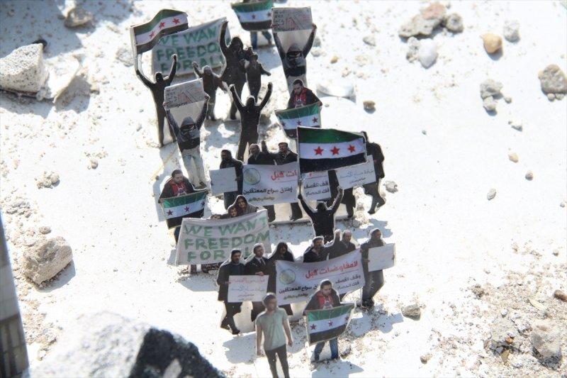 Hollanda'da Halep'i Yaşa minyatür sergisi