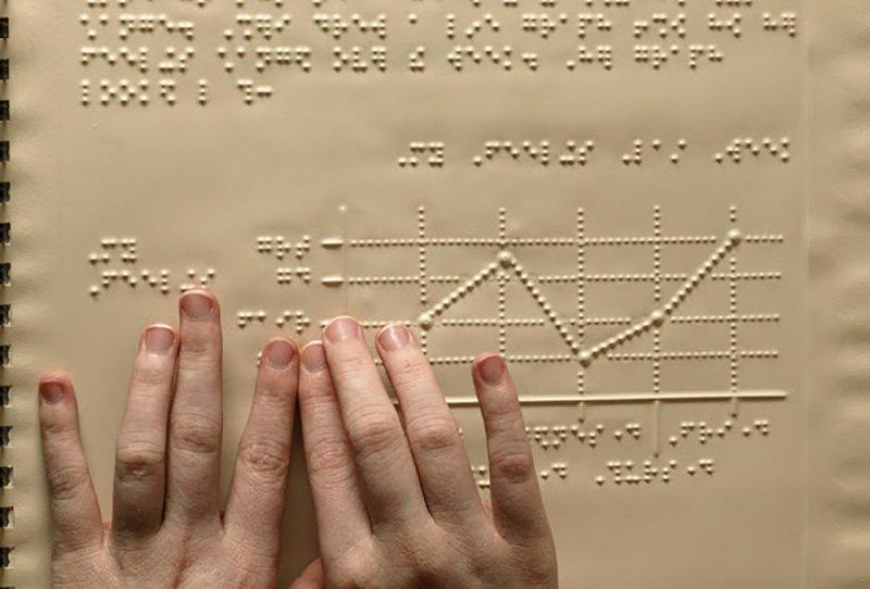 Engellere nokta koyan alfabe: Braille alfabesi