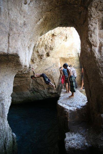 İnbaşı mağaraları ziyaretçilerini bekliyor