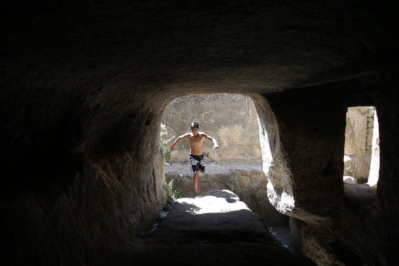 İnbaşı mağaraları ziyaretçilerini bekliyor