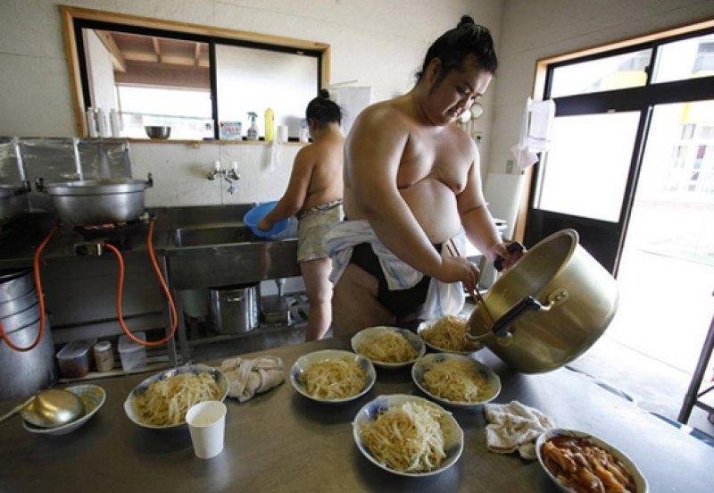 Sumocuların bilinmeyen yaşamları