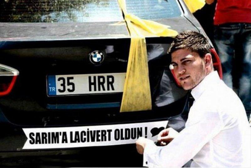 İlginç gelin arabası yazıları 