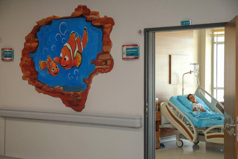 Van Bölge Eğitim ve Araştırma Hastanesi'nin çocuk servisi