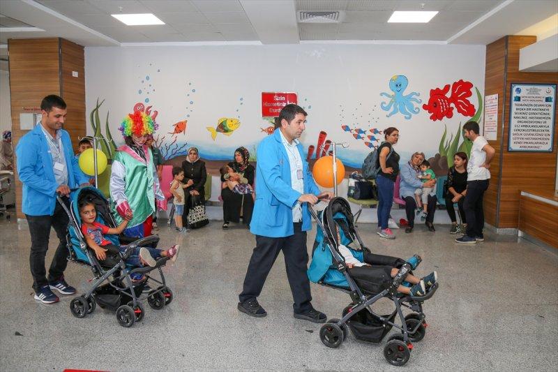 Van Bölge Eğitim ve Araştırma Hastanesi'nin çocuk servisi