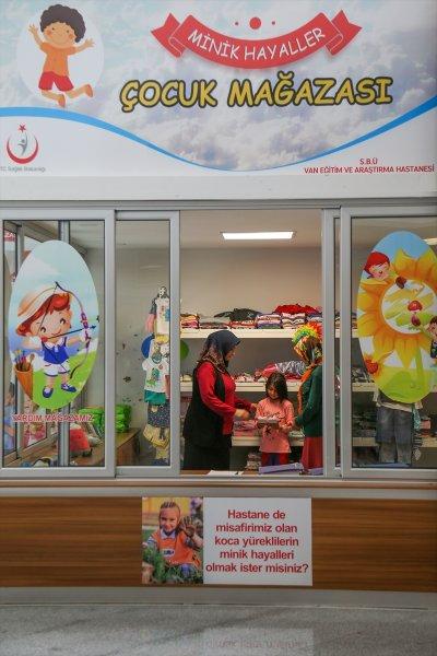 Van Bölge Eğitim ve Araştırma Hastanesi'nin çocuk servisi