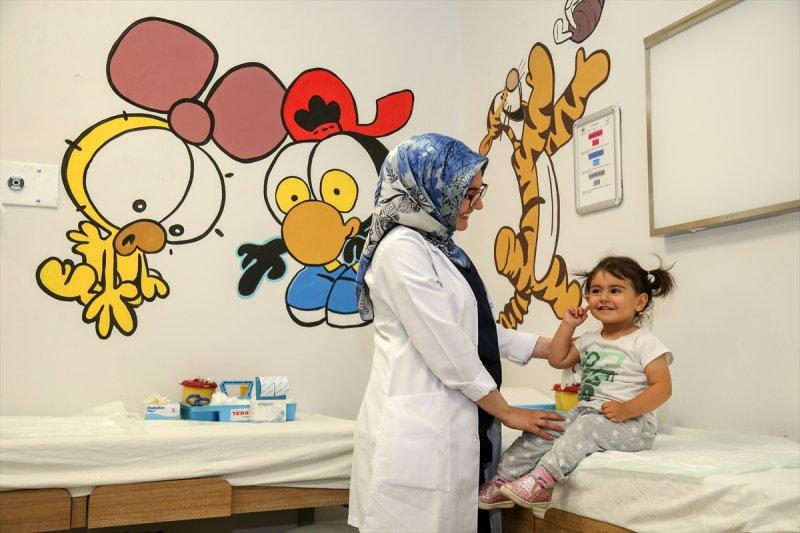Van Bölge Eğitim ve Araştırma Hastanesi'nin çocuk servisi