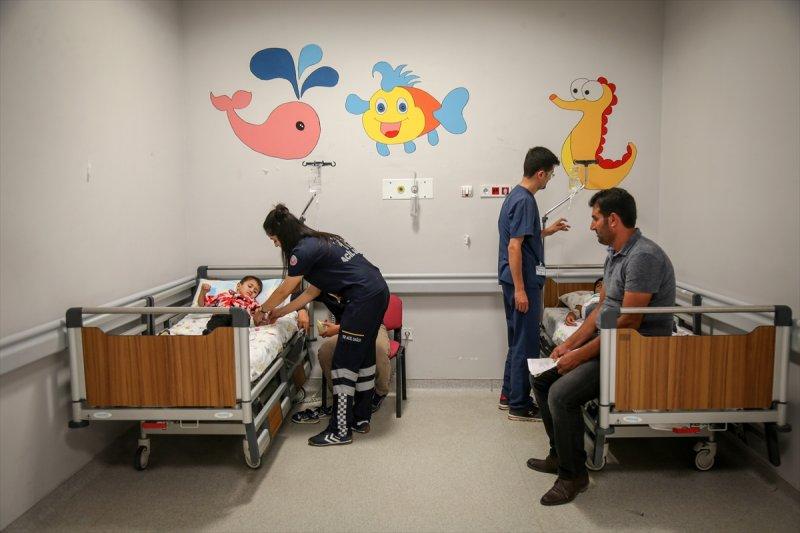 Van Bölge Eğitim ve Araştırma Hastanesi'nin çocuk servisi