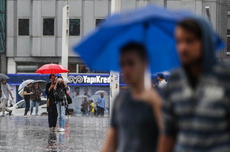 İstanbul'da sağanak yağış