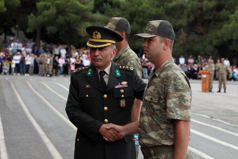 Askeri birliklerde yemin töreni heyecanı