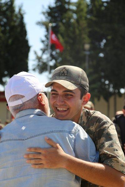 Askeri birliklerde yemin töreni heyecanı