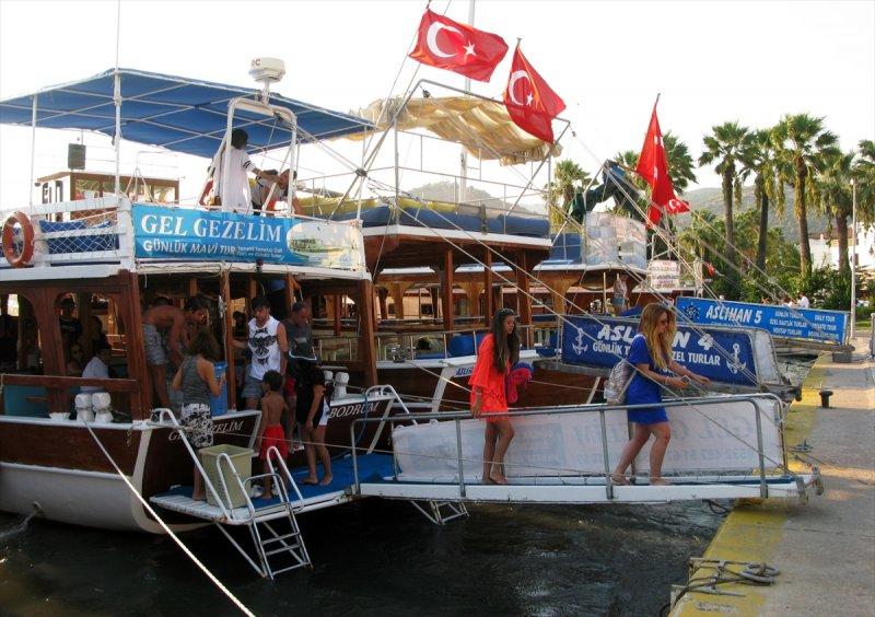 Güney Ege sahillerinden tatil manzaraları