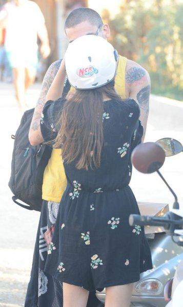 Öykü Karayel ve Can Bonomo tatilde