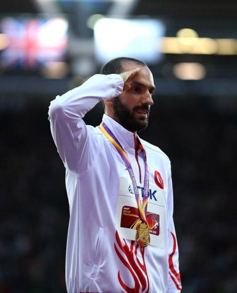 Milli sporcu Ramil Guliyev ayın atleti seçildi