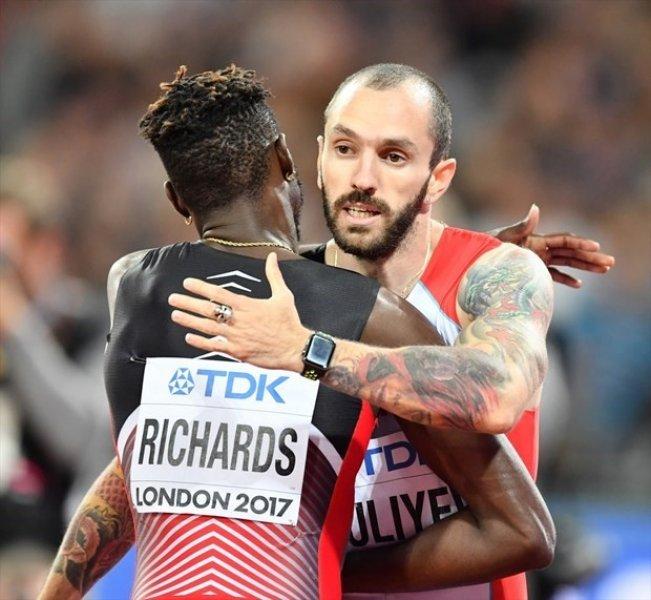 Milli sporcu Ramil Guliyev ayın atleti seçildi