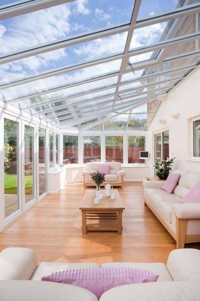 Kış bahçesi dekorasyonu 