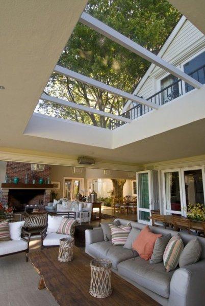 Kış bahçesi dekorasyonu 