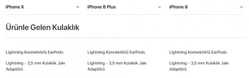 iPhone X, iPhone 8, iPhone 8 Plus karşılaştırması