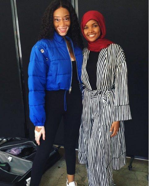 Dünyanın ilk tesettürlü modeli Halima Aden oldu 
