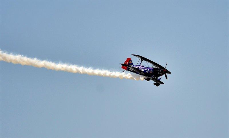 Eskişehir'de akrobasi gösterisi