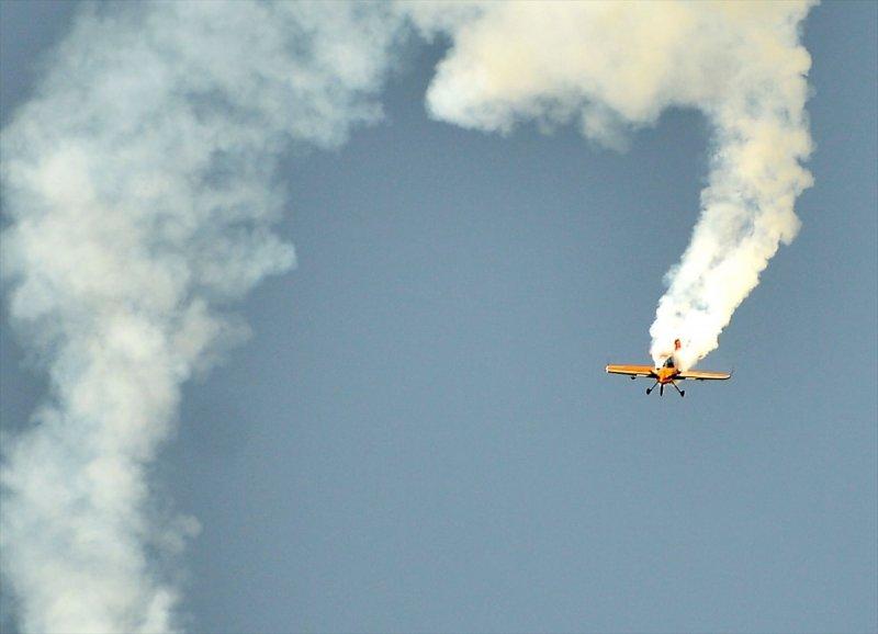 Eskişehir'de akrobasi gösterisi