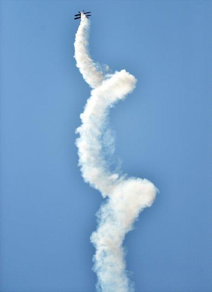 Eskişehir'de akrobasi gösterisi