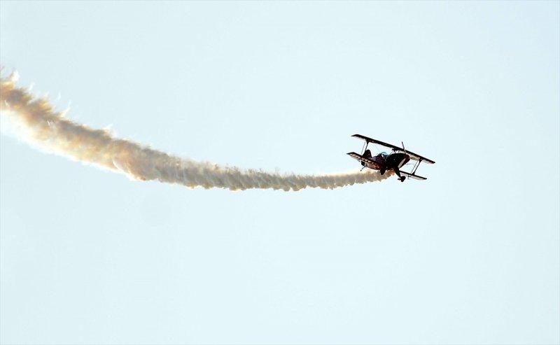 Eskişehir'de akrobasi gösterisi