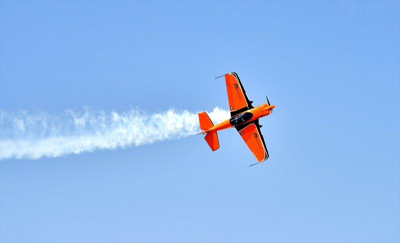 Eskişehir'de akrobasi gösterisi