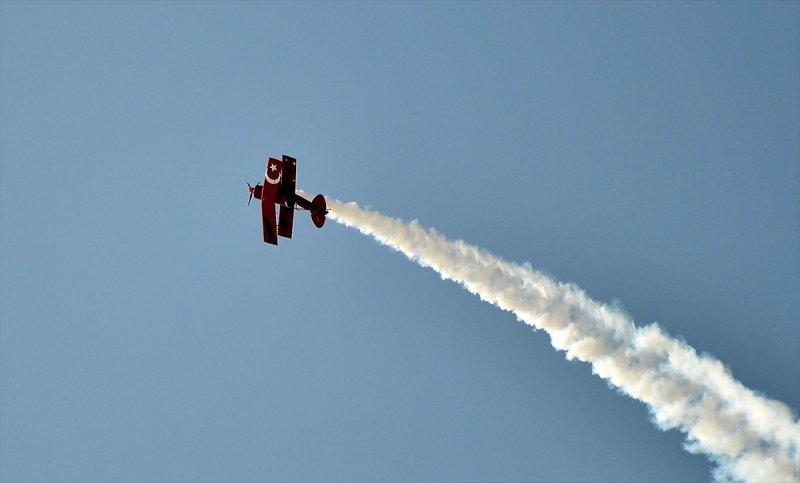 Eskişehir'de akrobasi gösterisi