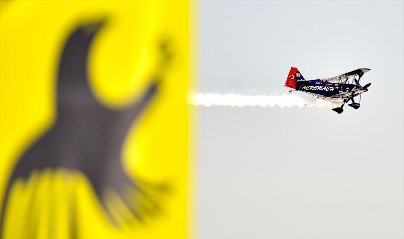 Eskişehir'de akrobasi gösterisi