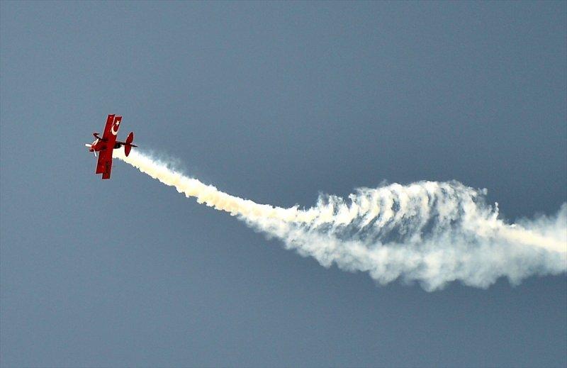 Eskişehir'de akrobasi gösterisi