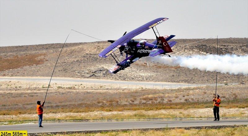 Eskişehir'de akrobasi gösterisi