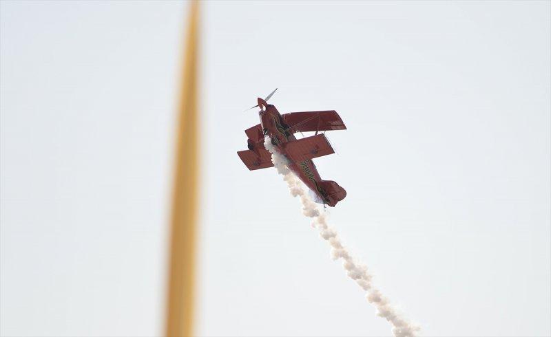 Eskişehir'de akrobasi gösterisi