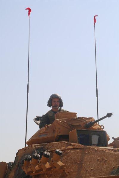 Silopi-Habur bölgesindeki tatbikatın görüntüleri