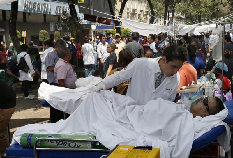 Meksika'daki depremden kareler