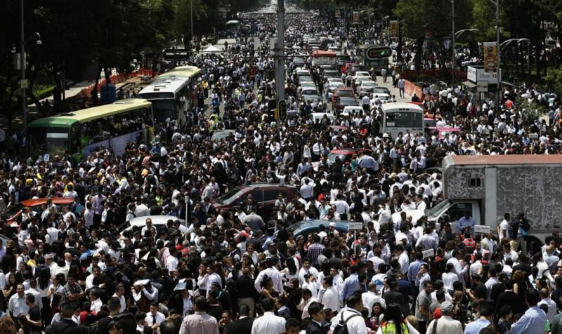 Meksika'daki depremden kareler