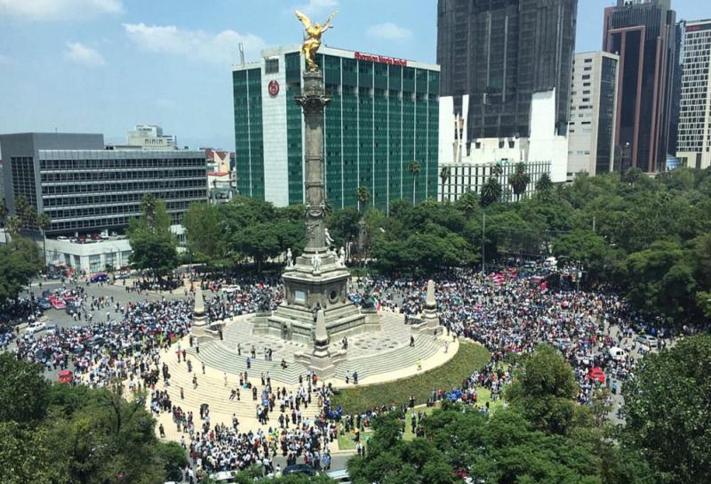 Meksika'daki depremden kareler