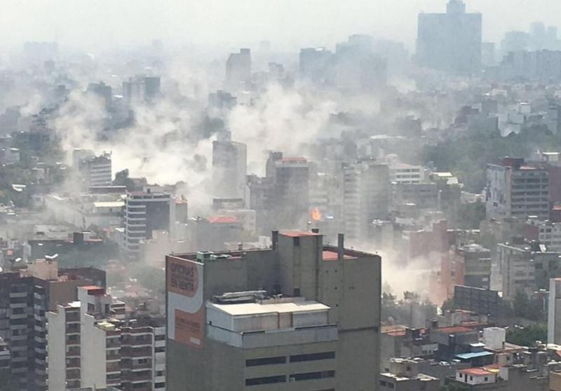 Meksika'daki depremden kareler