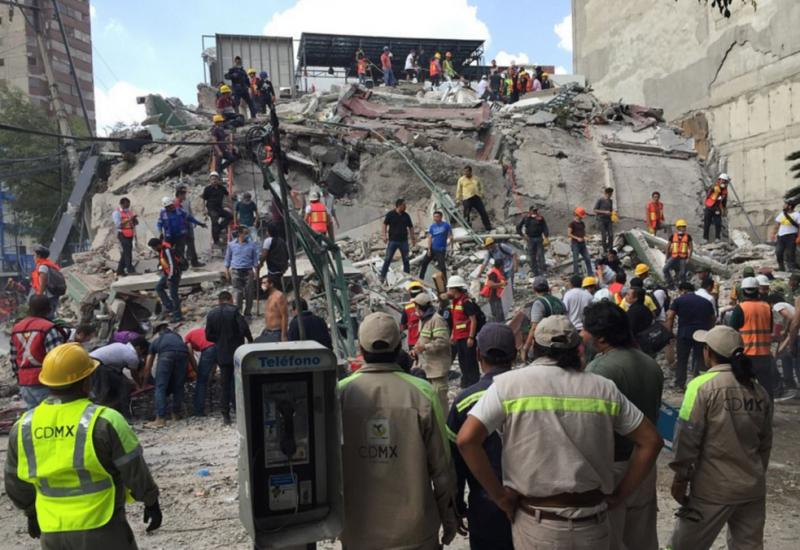 Meksika'daki depremden kareler