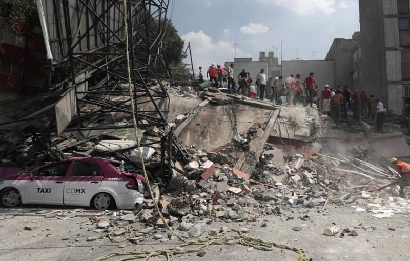 Meksika'daki depremden kareler