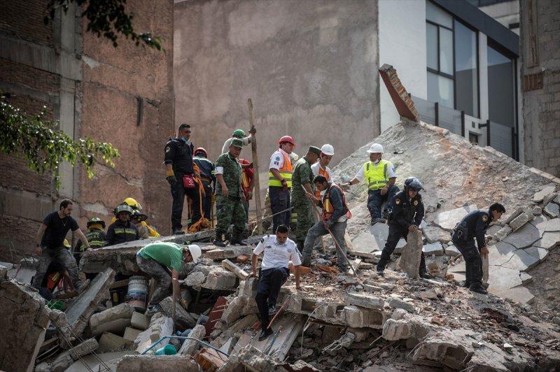 Meksika'daki depremden kareler