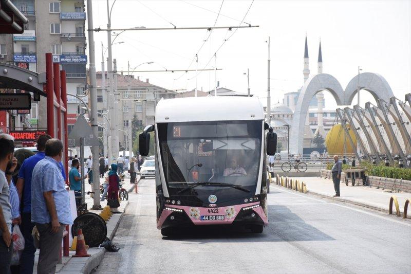 Malatya'da pembe trambüs uygulaması