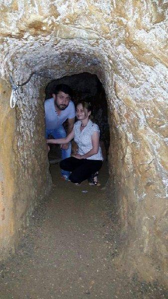 Bayburt'ta 3 bin yıllık yeraltı şehrine ziyaretçi akını