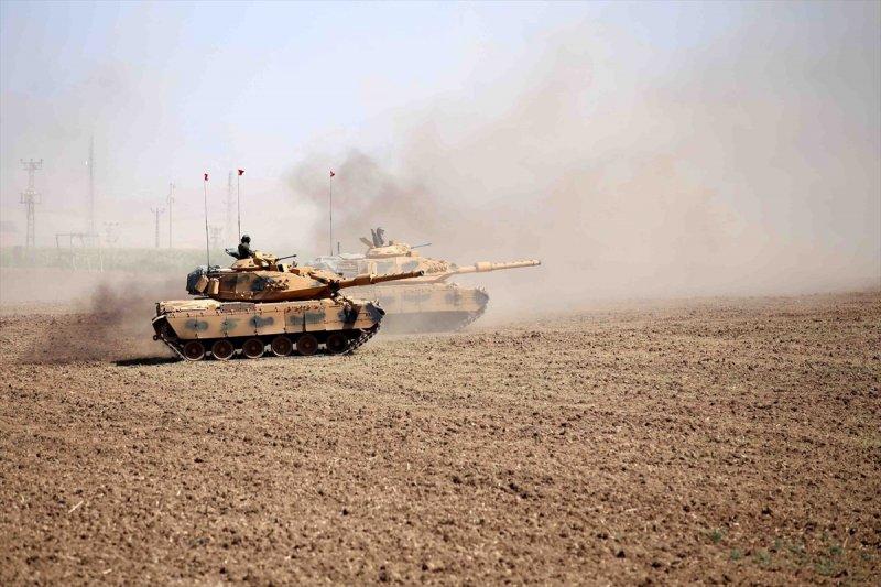 Silopi-Habur bölgesindeki tatbikat altıncı gününde