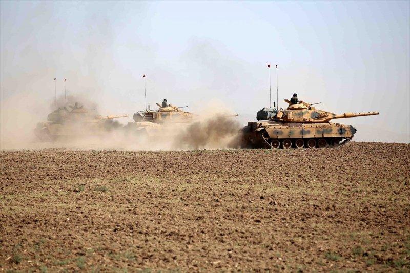 Silopi-Habur bölgesindeki tatbikat altıncı gününde