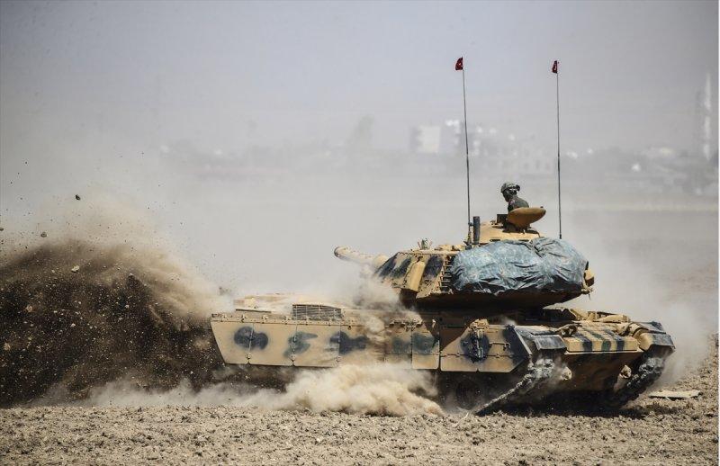 Silopi-Habur bölgesindeki tatbikat altıncı gününde