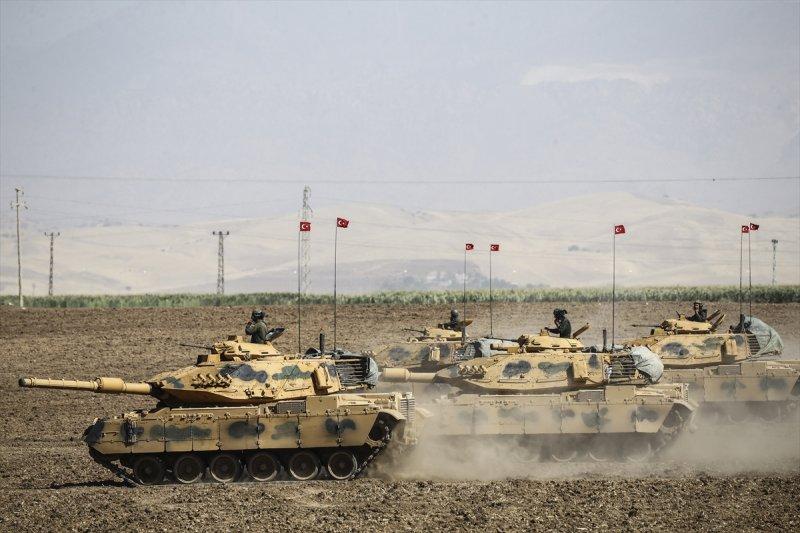 Silopi-Habur bölgesindeki tatbikat altıncı gününde