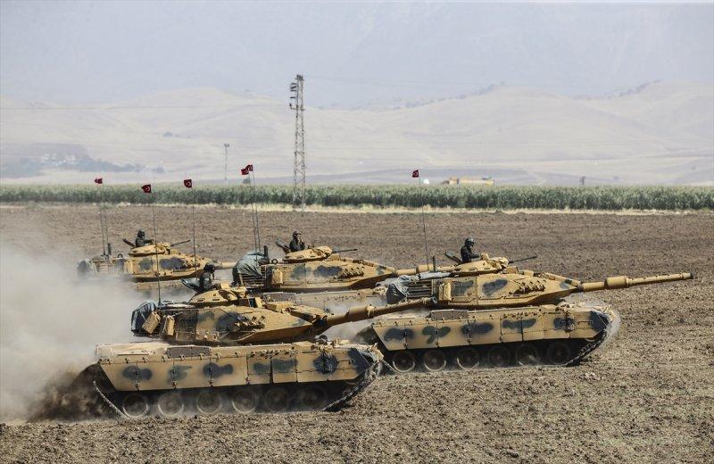 Silopi-Habur bölgesindeki tatbikat altıncı gününde